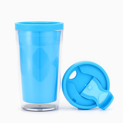 Термостакан под вставку «Голубой» 250 мл