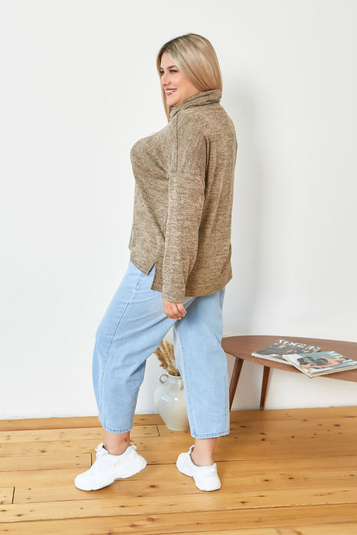 Джемпер Luxury Moda 1201-Р коричневый