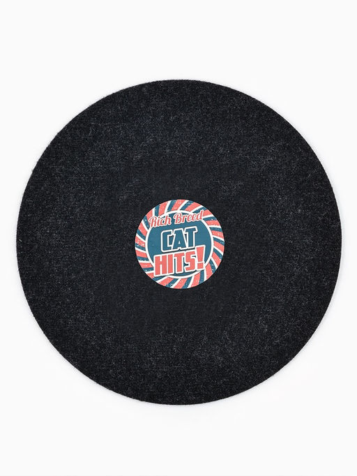 Когтеточка-пластина ковролиновая с пропиткой, кошачья мята в комплекте, 40 см, микс цветов