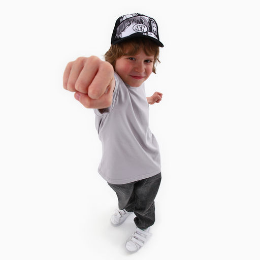 Кепка детская для мальчика Hey,аниме, р-р 52-54, 5-7 лет