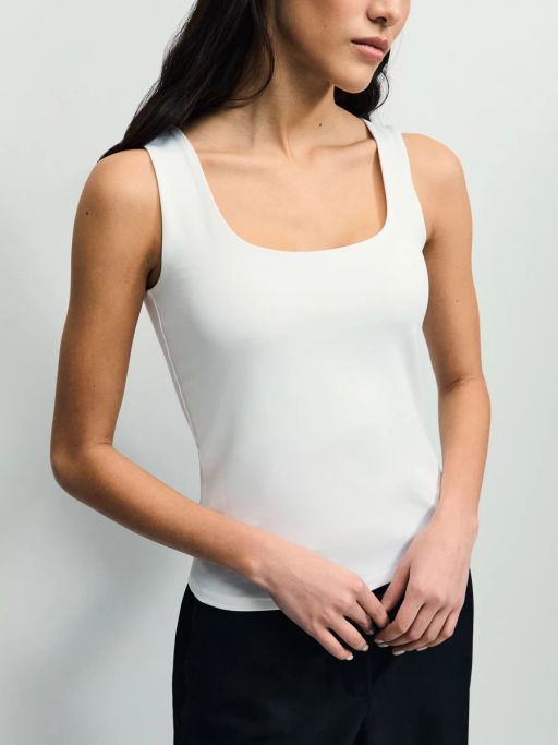 Базовый топ с широкими бретелями / Zarina  фото 6