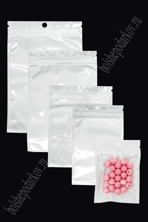 Пакеты фасовочные с ZIP замком и подвесом 11*16 см (100 шт) SF-7518