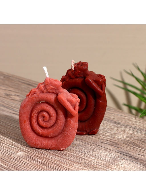 Свеча "Русалка" 6,5х4х8 см, соевый воск МИКС