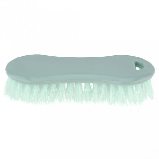 Щетка хозяйственная "Служанка" 15,5х6,7х3см, щетина жесткая ПВХ 2,5см, пластмассовый корпус, цвета микс (Китай)