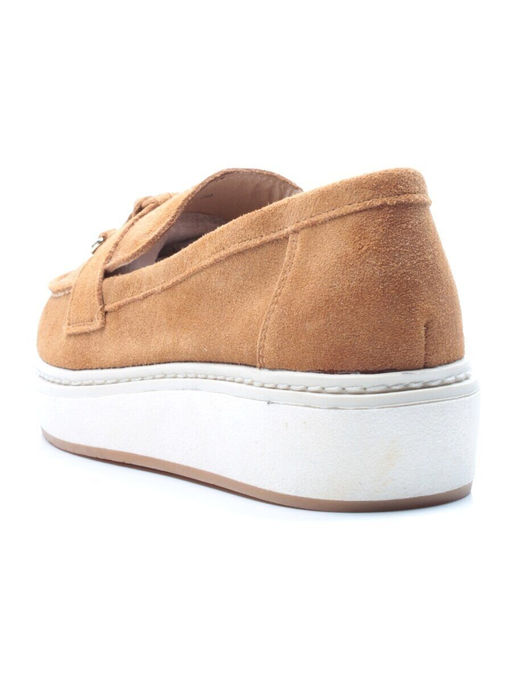 03-5061-8 BROWN Лоферы женские (натуральная замша) - No name фото 8