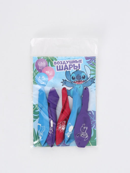 Цена за 2 шт. Воздушные шары латексные 12", «Стич», 5 шт.