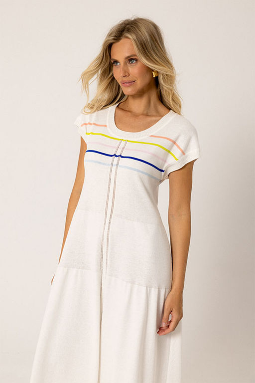 SS-2525 платье женское молоко - Mozart фото 2