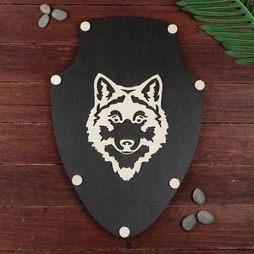 Сувенирное оружие Щит с волком, 30х43 см - Simaland фото 5