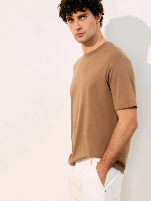 Базовая футболка регулярного фита MREGL0526-63 / Zarina