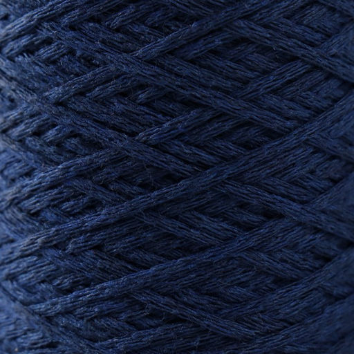 Шнур для вязания без сердечника 70% хлопок, 30% полиэстер 1мм 200м/6510гр (41 - индиго) - Softino фото 3