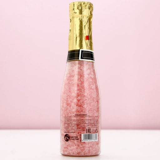 Соль для ванны «Море счастья!», 285 г, аромат розы, Чистое счастье