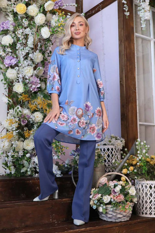 Рубашка М4-4145/2 - Wisell фото 4