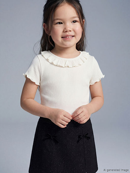 Bebe Yaka K?z ?ocuk Ka?korse Bluz