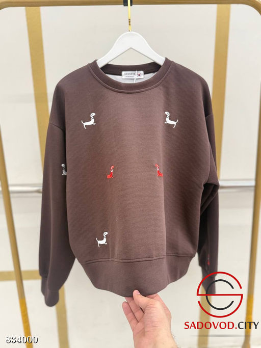 Свитшот женский с таксами