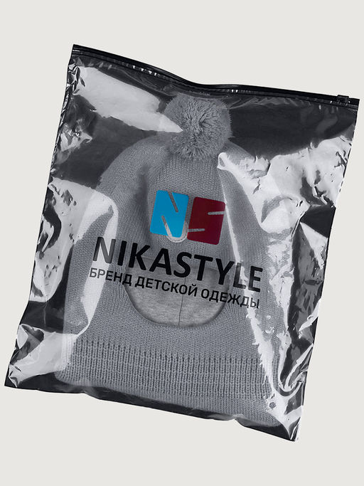 Балаклава 10м10125 джинс - Nikastyle фото 7