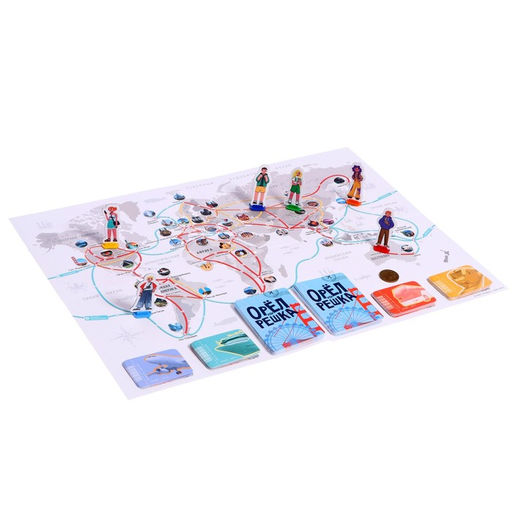 Настольная игра «Орёл или решка. Мир»