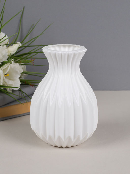 Ваза пластик 17 см / C520 /уп 132/ - Галеонтрейд фото 2