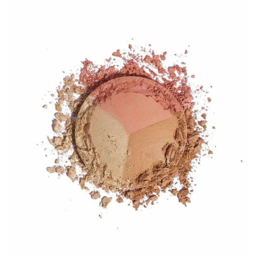 Golden Rose Пудра NUDE LOOK Baked Trio Face Powder
