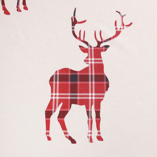 Простыня на резинке Этель Scottish deer 140х200х25, 100% хлопок, поплин 125г/м2  фото 2