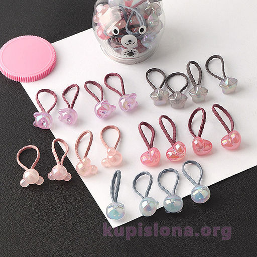 Набор резинок для волос Pearly luster - Купи слона фото 3