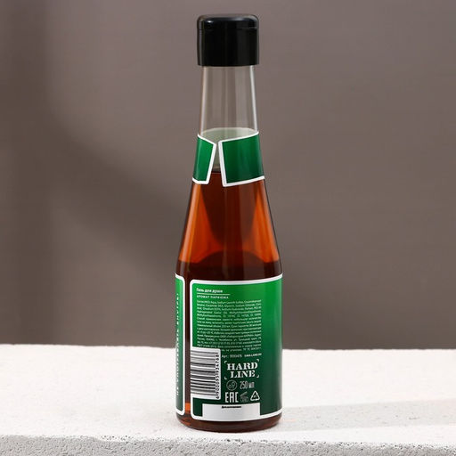 Гель для душа пиво Надёжный мужчина, 250 мл, аромат бергамота и лимона, HARD LINE