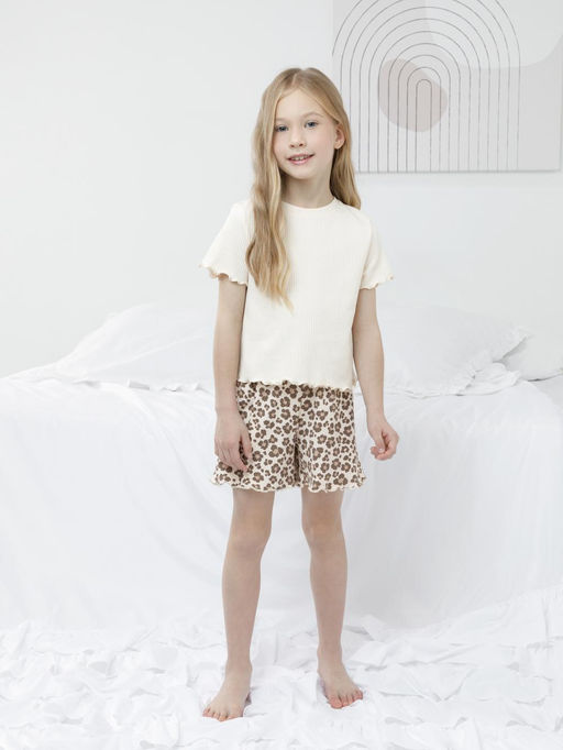 МП 1670/молочный Н253 пижама для дев