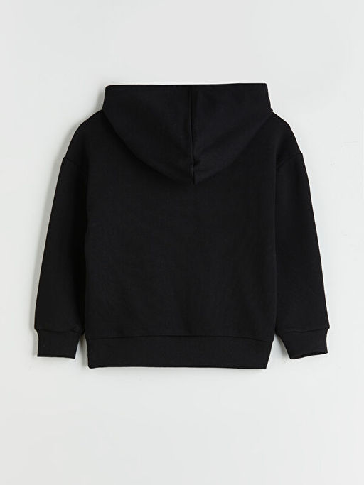 Kap??onlu Basic K?z ?ocuk Sweatshirt