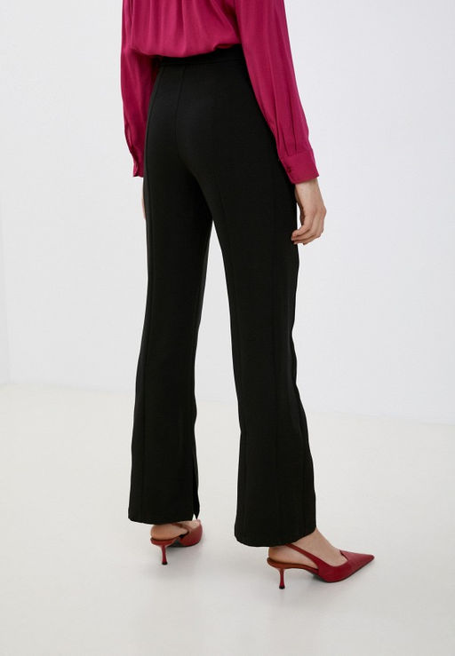 Черные брюки с разрезами - Incity фото 6