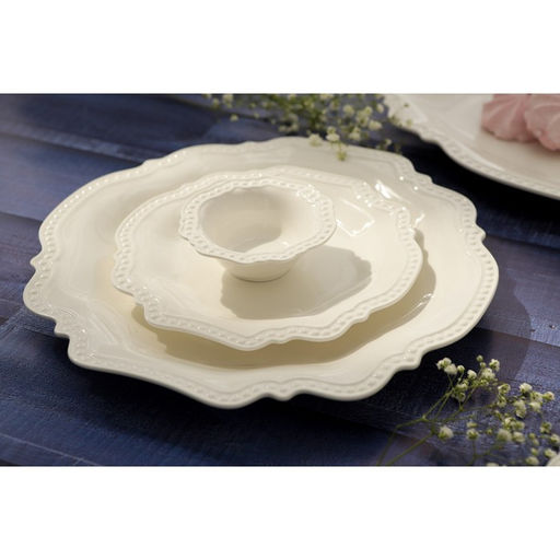 Салатник фарфоровый Magistro Сюита, 80 мл, d=10,5 см, цвет белый  фото 4