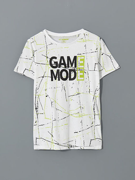 Bisiklet Yaka Erkek ?ocuk Pijama ?st