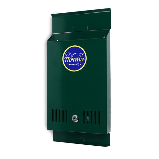 Ящик почтовый с замком, вертикальный, зелёный - Simaland фото 7