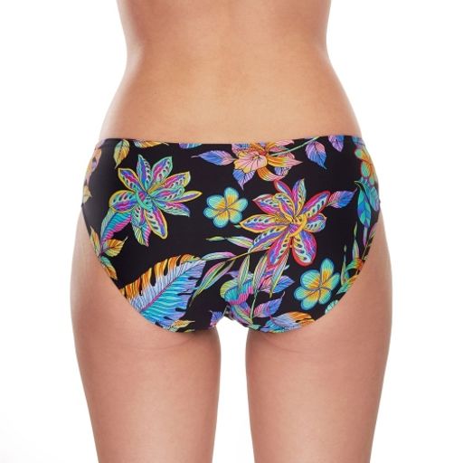 -45% ТРУСЫ КУПАЛЬНЫЕ ЖЕН. Milavitsa 480161/186 черный набивной  фото 2