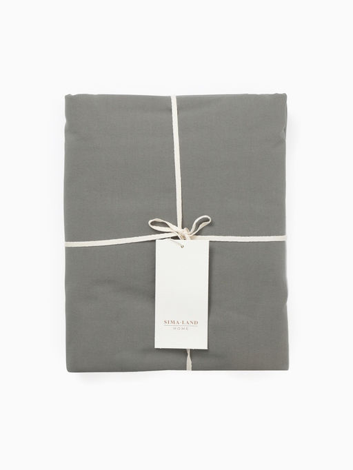 Простыня 1.5 спальная SL Home Cotton, 160245 см, тёмно-зелёная, жатый хлопок - Sima-land home фото 9