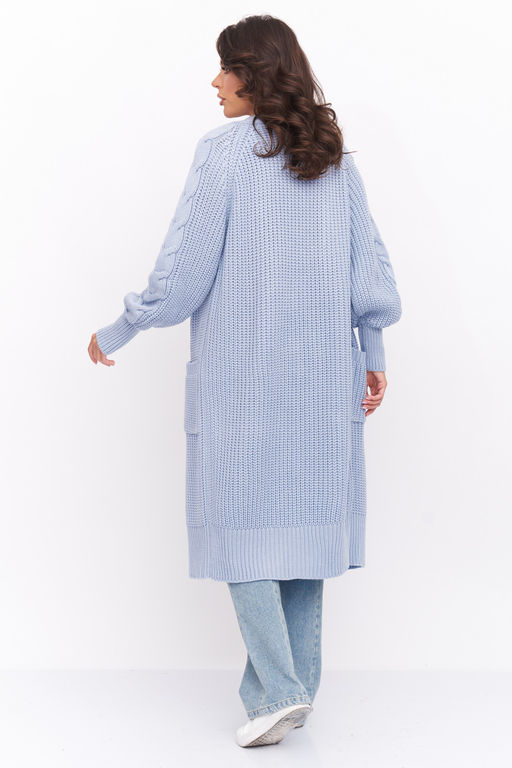 Кардиган Д 3084/голубой (1940) - Текстильная мануфактура фото 5