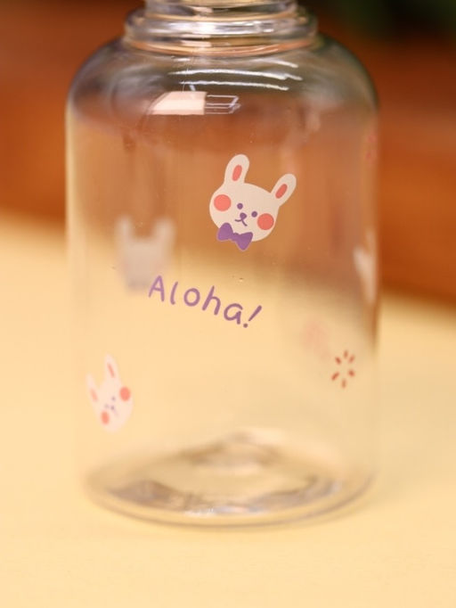 Дорожная бутылочка "Animal aloha hare", purple (50 ml)