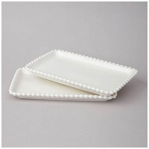 НАБОР БЛЮД LEFARD PEARL ПРЯМОУГ. 2 ШТ. 25*14,5*2,5 СМ  фото 2