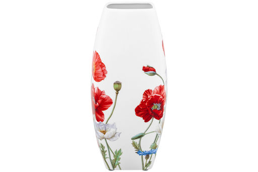 Ваза 2 л 11,5*11,5*25 см Маки квадрат, NEW BONE CHINA - Elan gallery фото 7