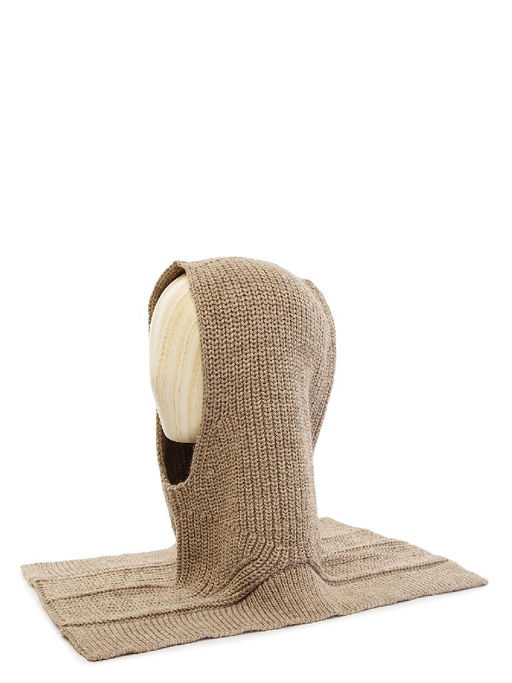 Шапка жен. шерсть+акр LB-BR55036 beige melange - Labbra фото 9