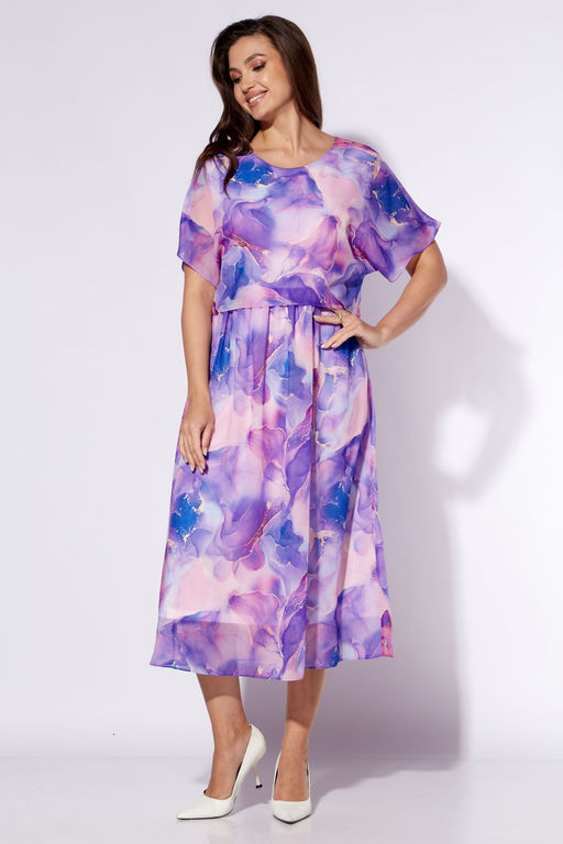 Платье ТАиЕР 1184 лаванда фото 2