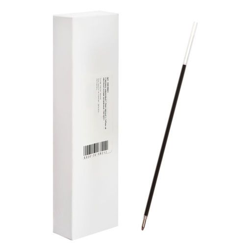 Цена за 100 шт. Стержень шариковый на масляной основе, 1,0мм, L-140мм прозрачный, черный, для ручек