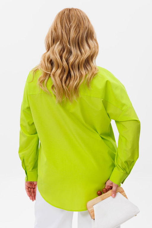 Рубашка Michel Chic 778 салатовый  фото 3