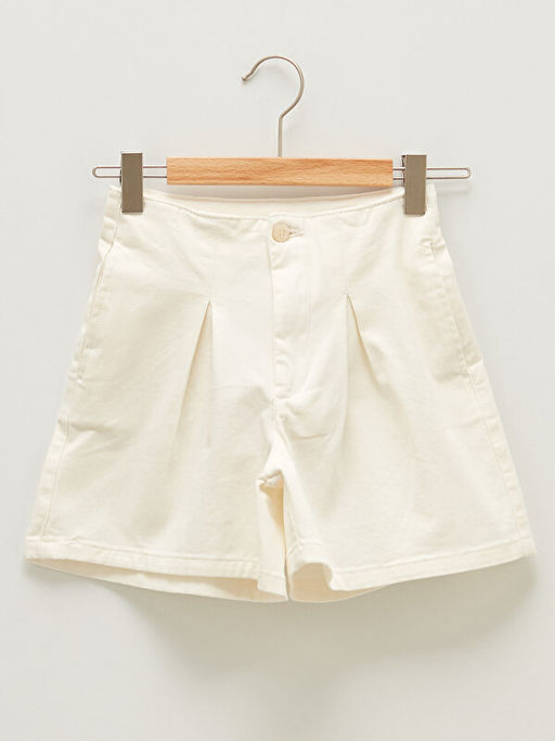 Basic K?z ?ocuk Poplin ?ort