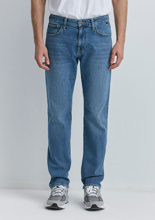 Martin 90lar Vintage Ac?k Mavi Jean Pantolon фото 4