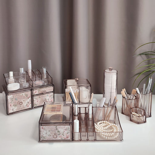 Органайзер для косметики и аксессуаров, 14,8*10,9*12,8 см, JARDIN, шт - Valiant фото 6