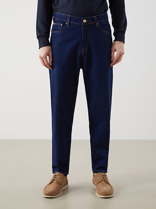 Loose Fit Erkek Jean Pantolon
