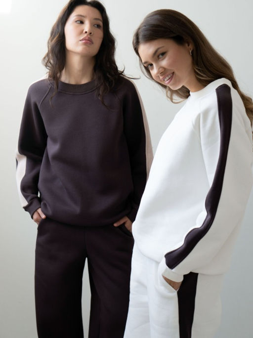 MY Свитшот жен. с/н с лампасами СН016  фото 10