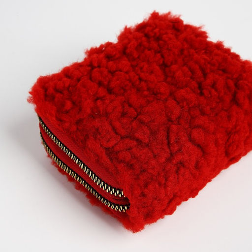 Кошелёк на молнии, цвет красный - Simaland фото 3