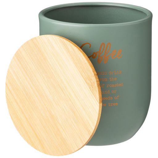 ЕМКОСТЬ ДЛЯ СЫПУЧИХ ПРОДУКТОВ AGNESS GLAM КОФЕ 550 МЛ 9X6X10 СМ  фото 2