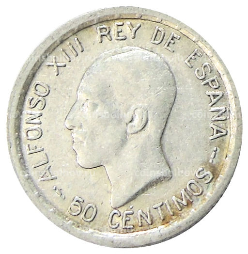 50 сентимо 1926 года Испания