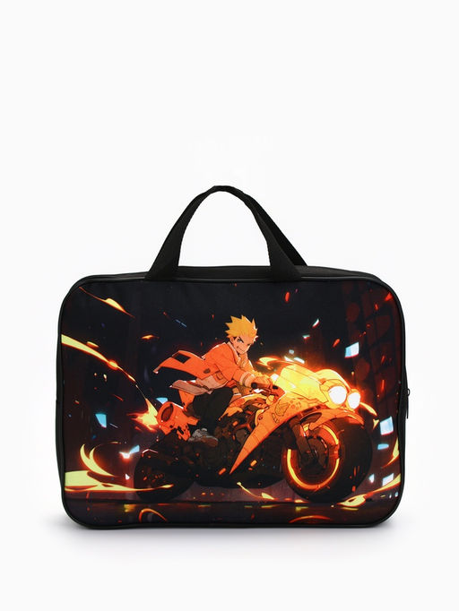 Папка для труда, А4, текстильная, 35×27×7 см «Аниме мото»